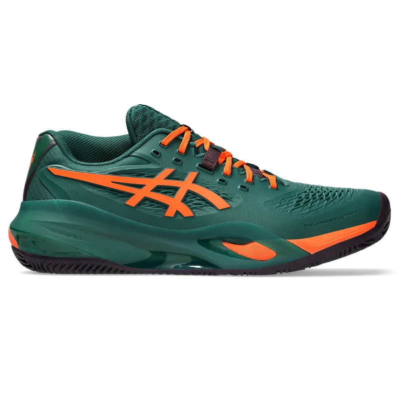 Gel Resolution X Padel Jewel Green / Energy Orange