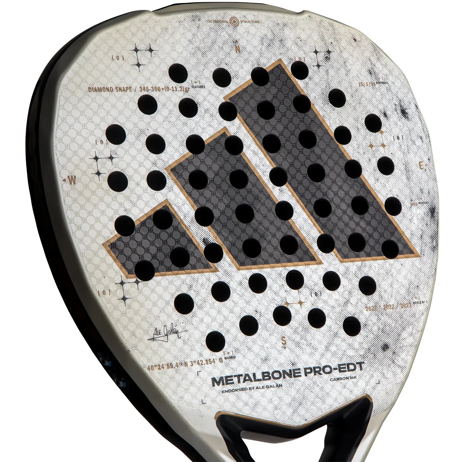 adidas Metalbone Pro EDT 2025 - Ale Galán Padel Racket