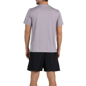 Bullpadel men’s padel t-shirt back view on model