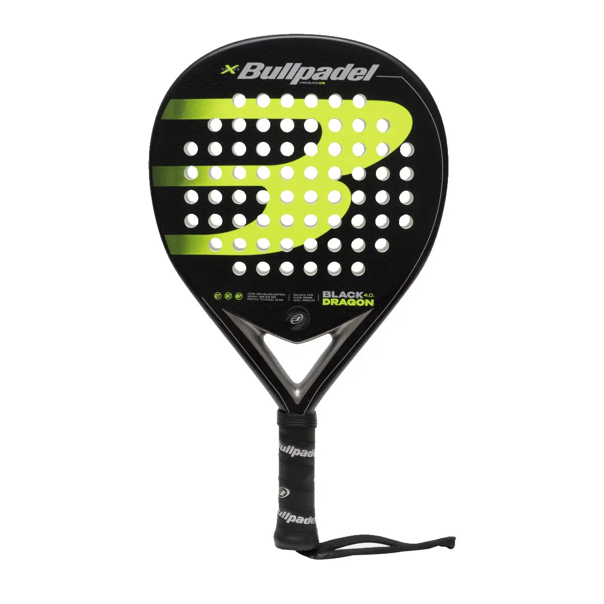 Bullpadel Black Dragon 4.0 Padel Racket