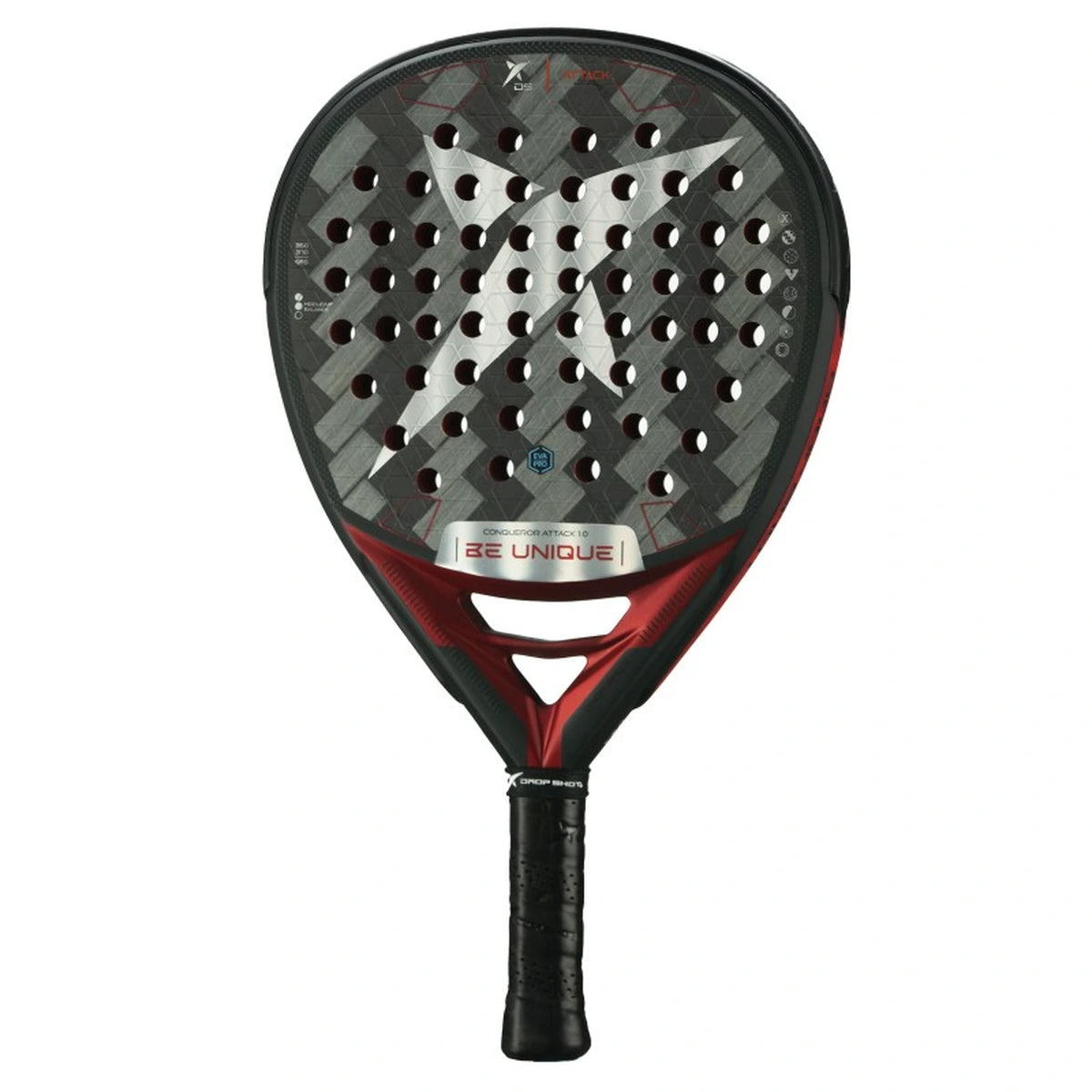 Drop Shot Conqueror Attack 1.0 Padel Racket
