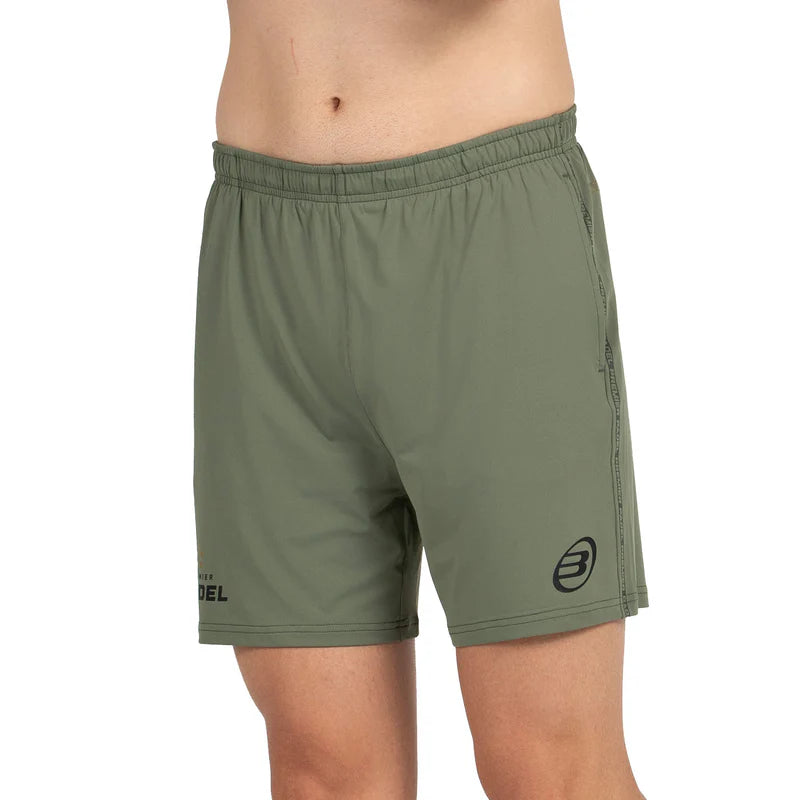 Bullpadel Men's Preux Premier Padel Shorts Khaki