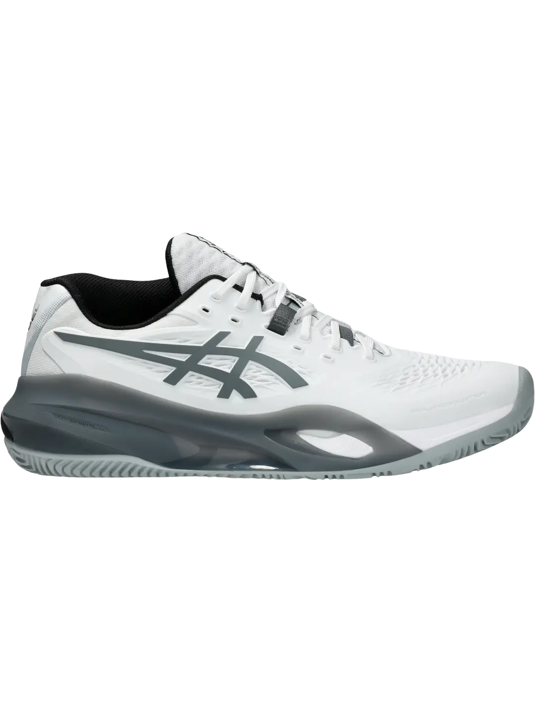 Gel Resolution X Padel White / Steel Grey