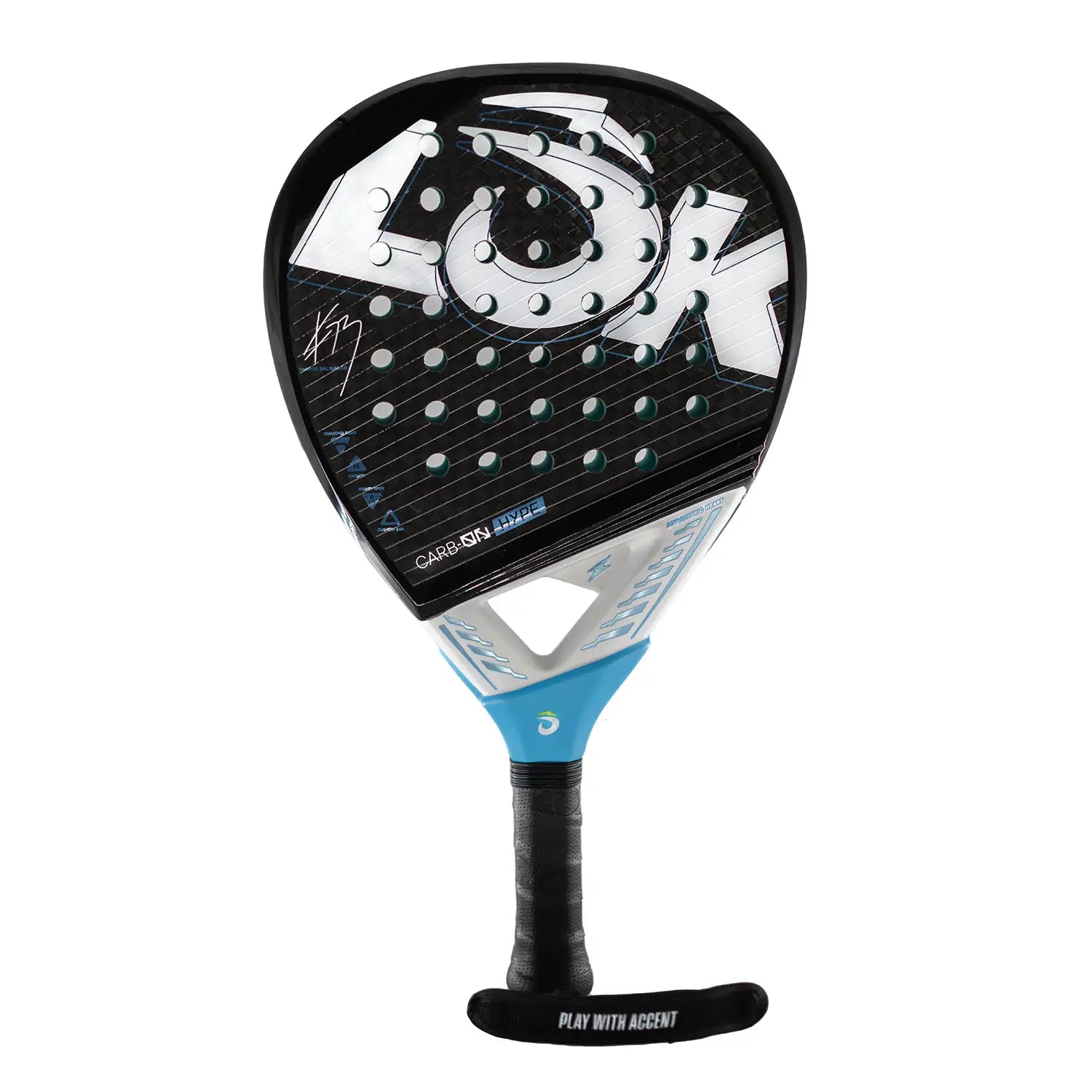 Lok Carb-On Hype by Franco Dal Bianco Padel Racket