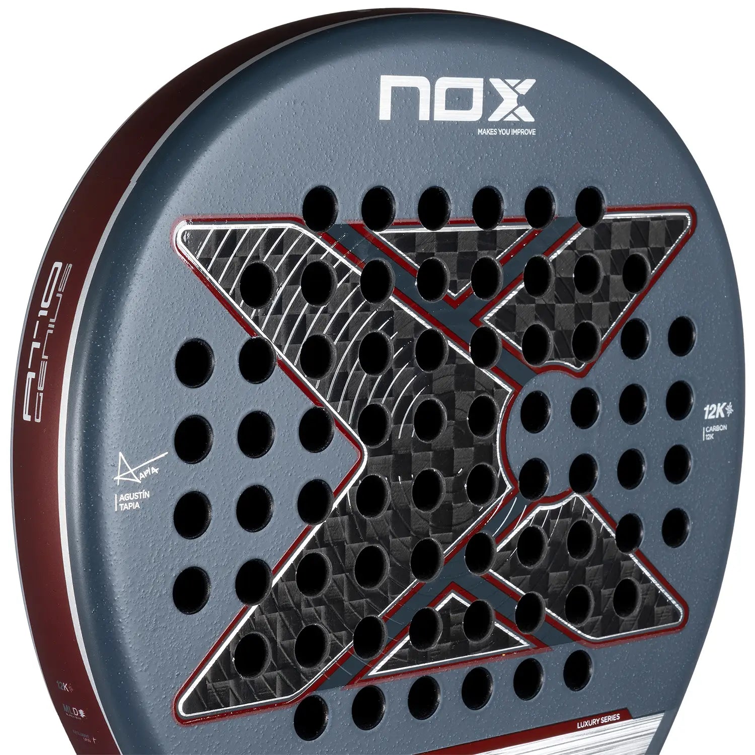 Nox Genius 12K by Agustin Tapia Padel Racket