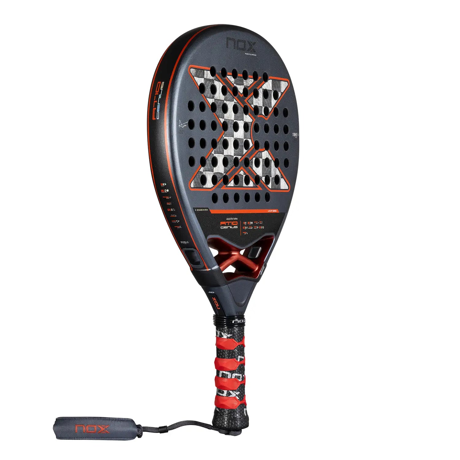 Nox Genius 18K Alum by Agustin Tapia Padel Racket
