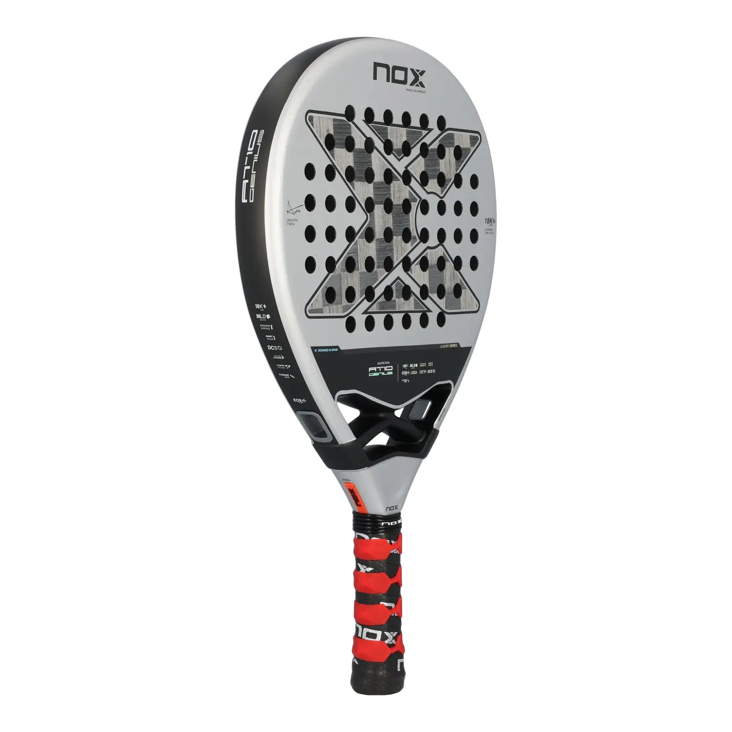 Nox Genius 18K by Agustin Tapia Padel Racket