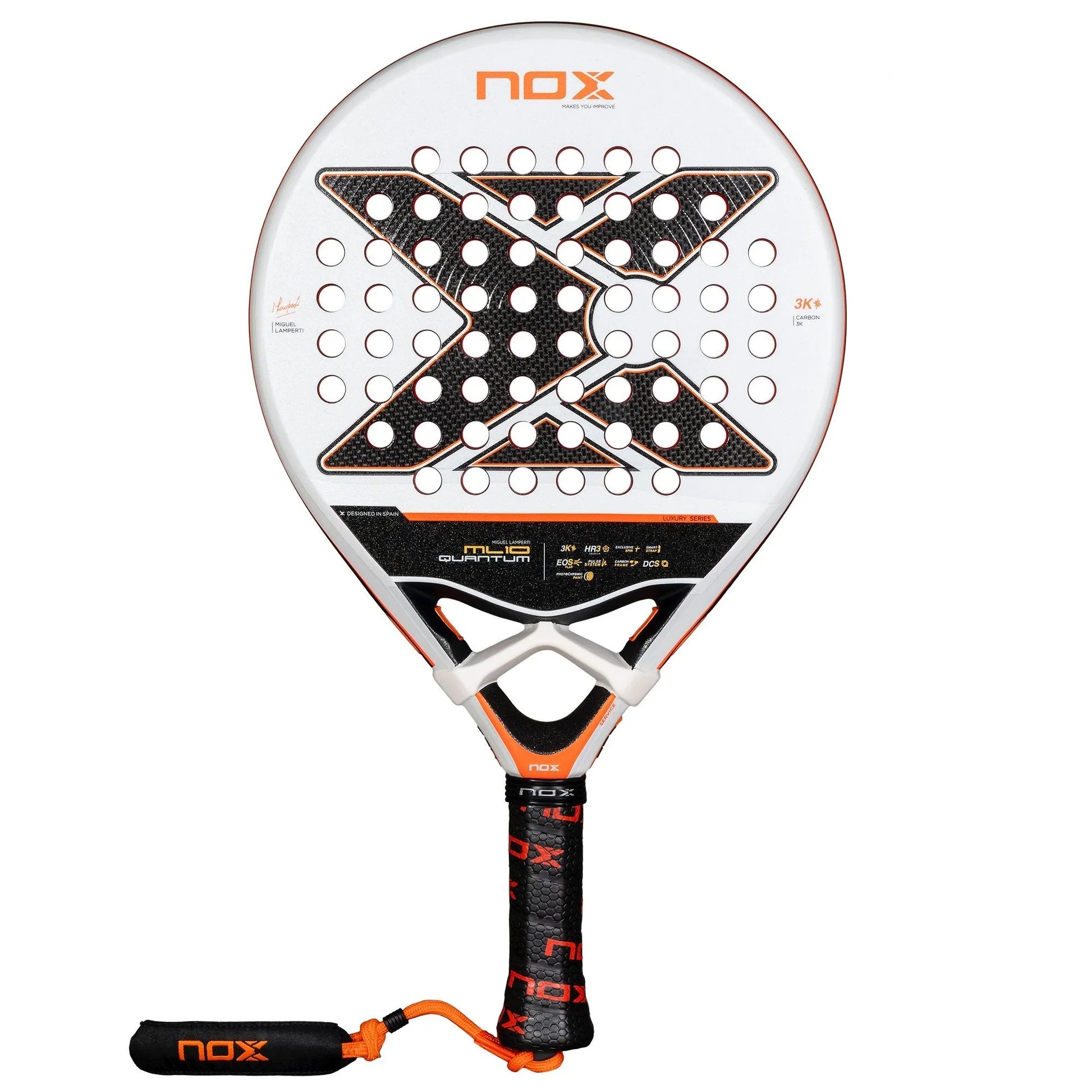 Nox Quantum 3K by Miguel Lamperti Padel Racket