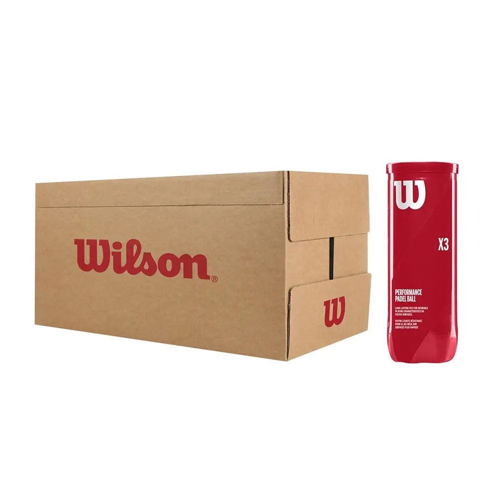 BOX 24 WILSON PADEL BALL CANISTERS