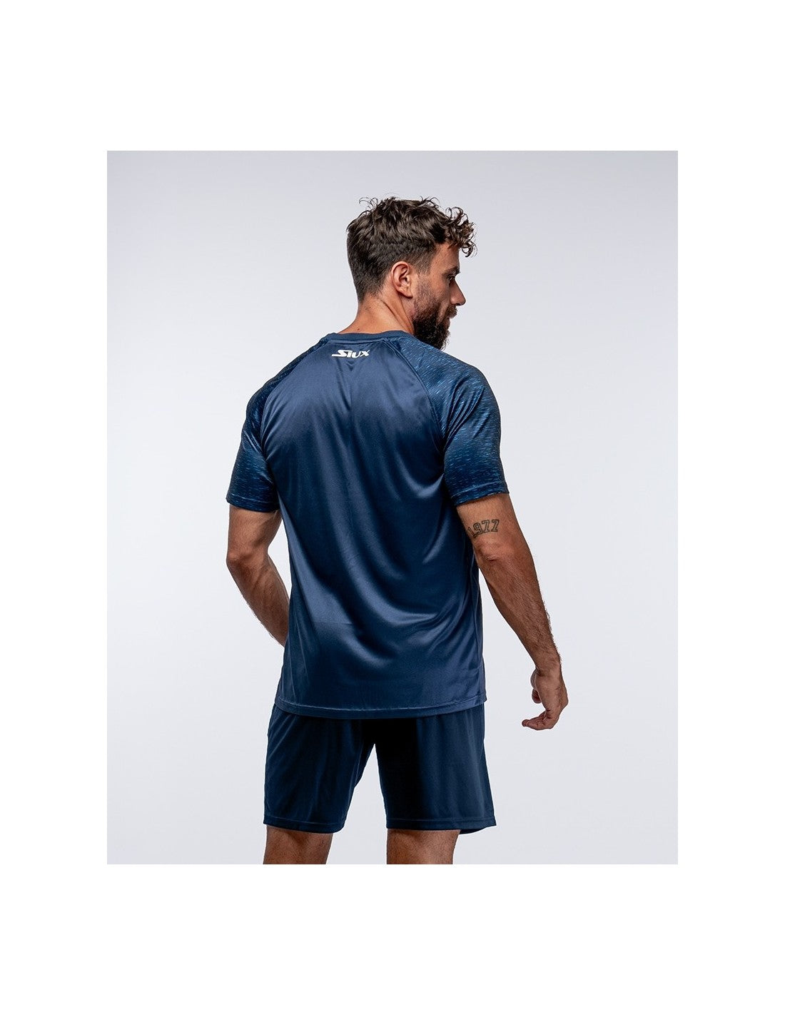 Siux Club 25 men’s padel t-shirt back view